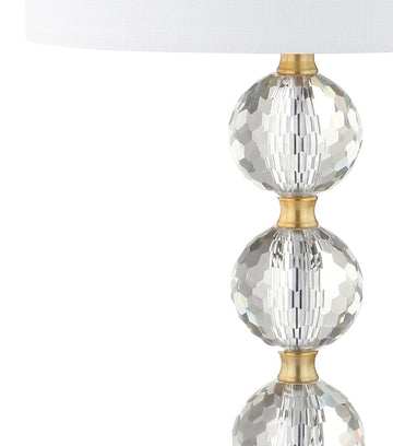 Ashley 25.25" Crystal LED Table Lamp - JONATHAN Y